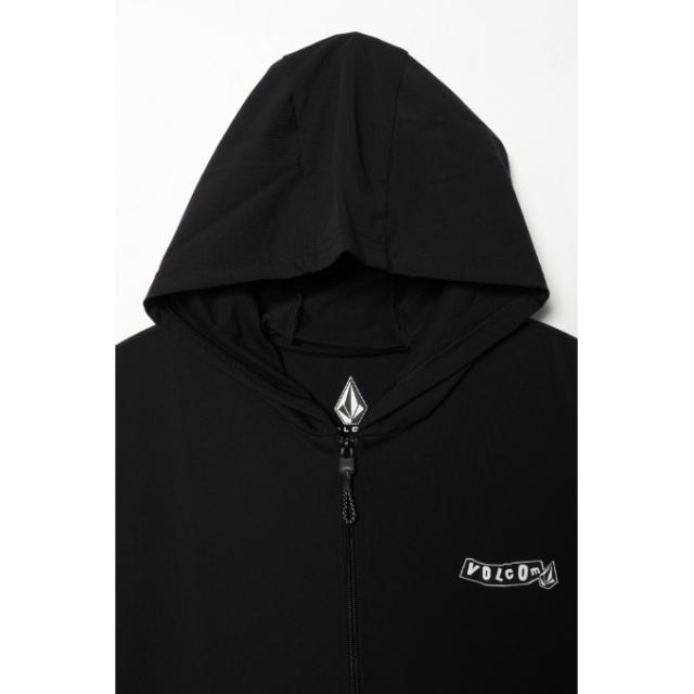 ボルコム(VOLCOM) ラッシュガード 長袖 メンズ PISTOL SURF ZIP HOOD ピストル サーフ ジップ フード A9312506 【国内正規品】