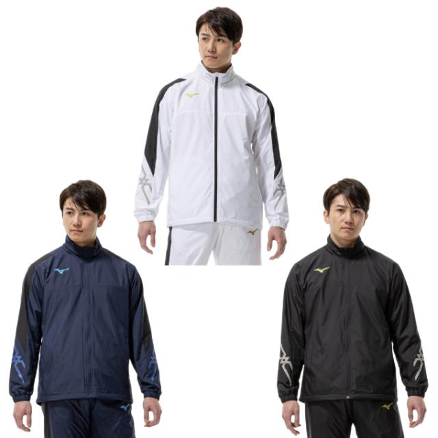 ミズノ(MIZUNO) ウインドブレーカー ジャケット メンズ レディース 吸湿発熱 MCライン ブレスサーモウォーマージャケット 32MEC631