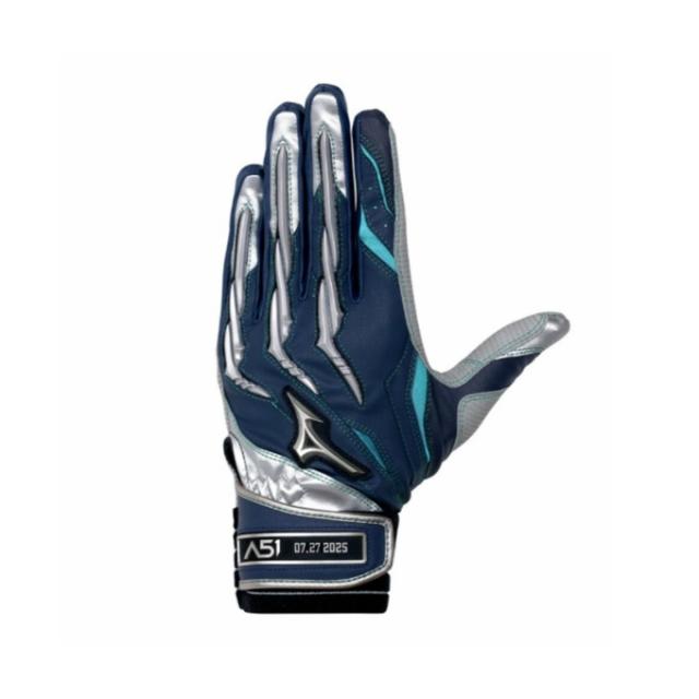 ミズノ MIZUNO 野球 バッティンググローブ 両手用 ミズノプロ シリコンパワーアーク A51 イチローモデル 1EJEA84714