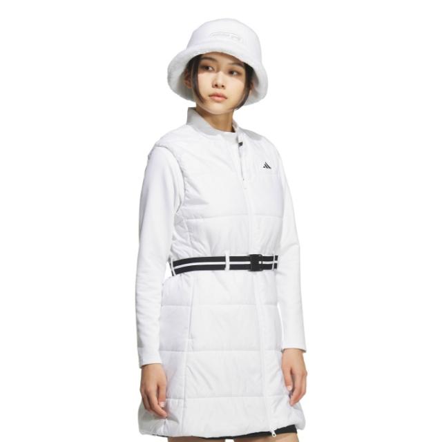 新品 25AW アディダスゴルフ WIND. RDY 中綿 ロングベスト アディダス adidas ゴルフウェア ベスト レディース WIND .RDY
