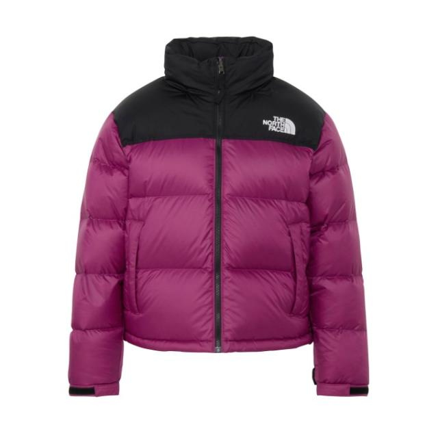 ザ・ノース・フェイス THE NORTH FACE ダウンジャケット レディース ショートヌプシジャケット ピンク 赤紫 アウター ノースフェイス NDW92555-RK 【国内正規品】