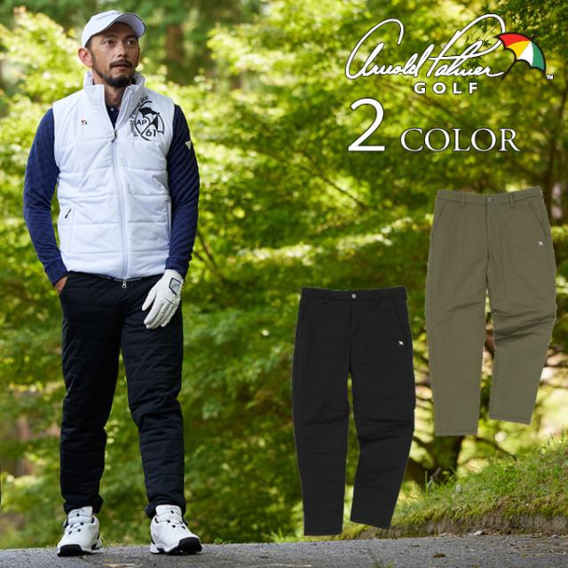 アーノルドパーマー ゴルフウェア ロングパンツ メンズ キルト防寒PT AP220207E09 【2025年秋冬モデル】