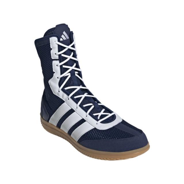 アディダス adidas ボクシングシューズ メンズ ボックス ホッグ ワイド シューズ JS4437 OMW16 【ご自宅配送限定】‥