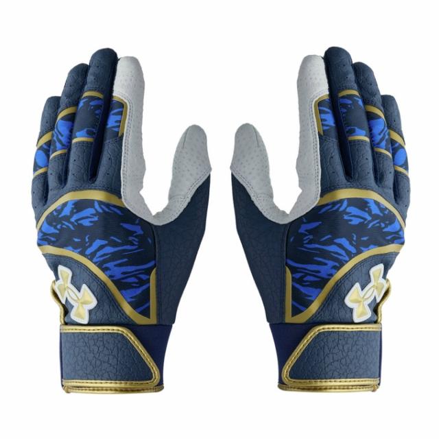 アンダーアーマー(UNDER ARMOUR) 野球 バッティンググローブ 両手用 UA UNDENIABLE BATTING GLOVES 6012834-410