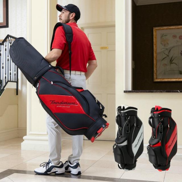 ツアーディビジョン キャディバッグ 7分割 メンズ TD230201I01 Tour division