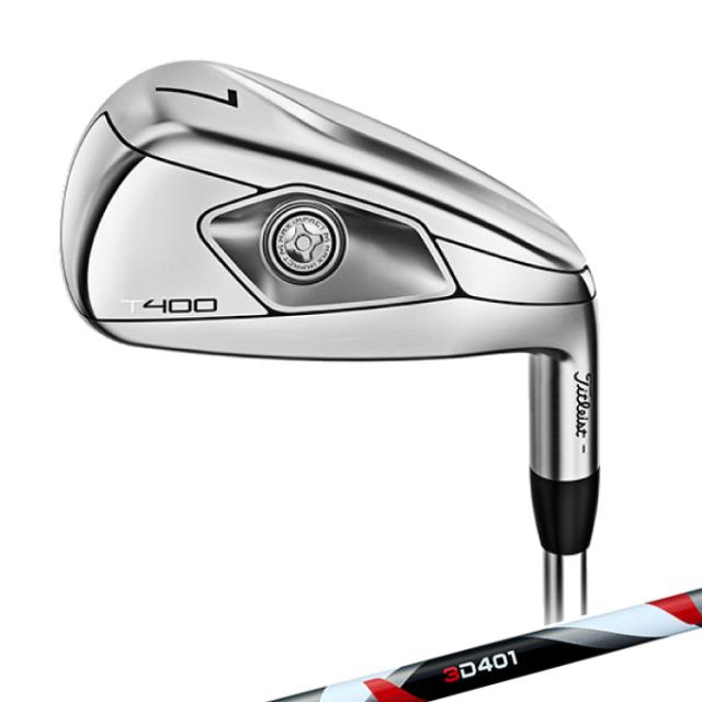 【期間限定送料無料7/3~7/6】タイトリスト Titleist ゴルフクラブ アイアンセット 5本組 メンズ 3D401 シャフト T400 2022 5I 3D401