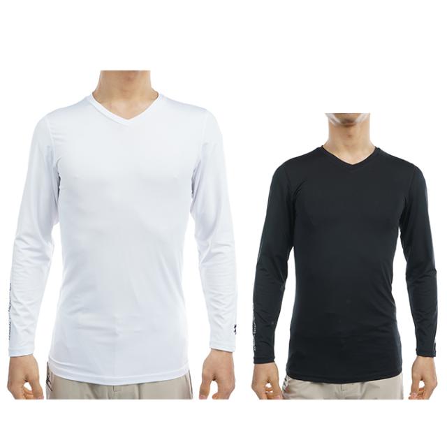 アドミラル Admiral ゴルフ アンダーウェア 長袖 メンズ Vネック シャツ ADMA319