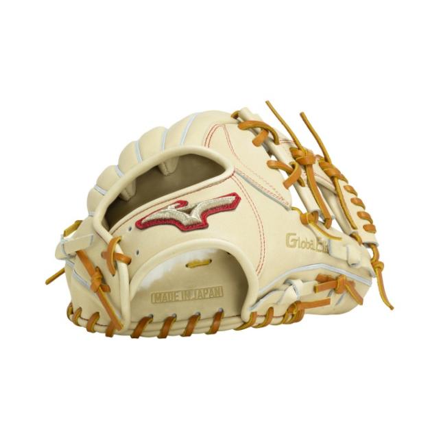 ミズノ MIZUNO 硬式用 グローバルエリート ジャパン 外野手用／サイズ16N グラブ袋付 野球 硬式 グローブ グラブ 一般 24SS (1AJGH30107) 硬式用グローバルエリートジャパン内野手用／サイズ9