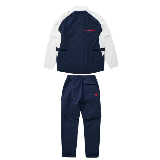 ルコックスポルティフ le coq sportif ゴルフ レインウェア上下セット