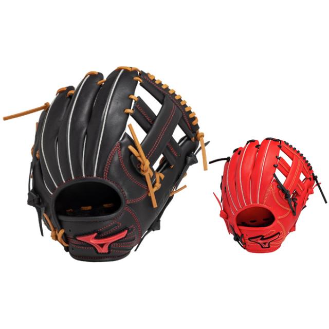 ミズノ 野球 一般軟式グローブ 内野手 メンズ レディース 軟式用ウィルドライブ レッド IBE 内野手向け サイズ8 1AJGR32803 MIZUNO