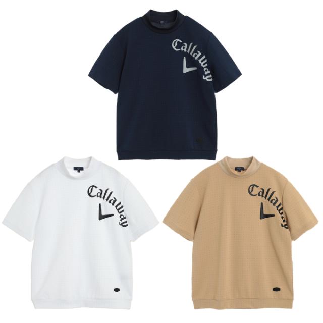 【美品】Callaway　モックネックスウェット　ホワイト　メンズM　ゴルフ 楽天市場】新作 キャロウェイ ゴルフ メンズ ウェア 半袖 モック