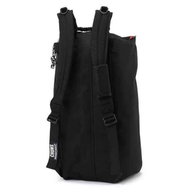 チャムス(CHUMS) ダッフルバッグ 25モンキーマジックメッシュポケットスモールボストンバッグ CH60-3882-BLACK_12