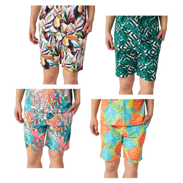 ラウドマウス LOUDMOUTH ゴルフウェア ショートパンツ メンズ 柄