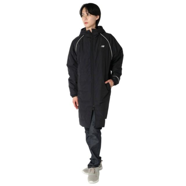 ニューバランス(new balance) ロングコート メンズ パデッドコート ロング AMJ53173-BK