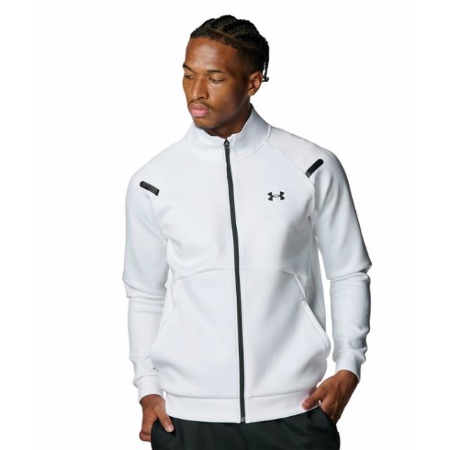 アンダーアーマー(UNDER ARMOUR) スポーツウェア ジャージ ジャケット メンズ UA ARMOUR KNIT TRACK JACKET 6007743-100