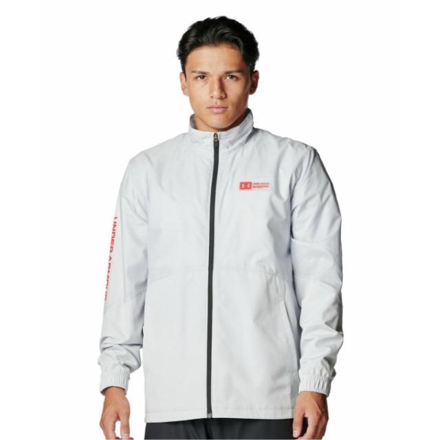 アンダーアーマー ウインドブレーカー ジャケット メンズ UAトリコット ラインド ウーブン ジャケット　UA TRICOT LINED WOVEN JACKET 6007739-014 UNDER ARMOUR