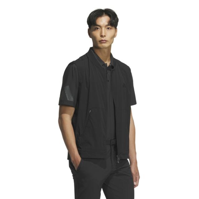 アディダス adidas ゴルフウェア アウターベスト メンズ ビヨンド ザ コース 撥水 バックビッグBOS フルジップベスト JUW91 【国内正規品】【2025年秋冬モデル】_15