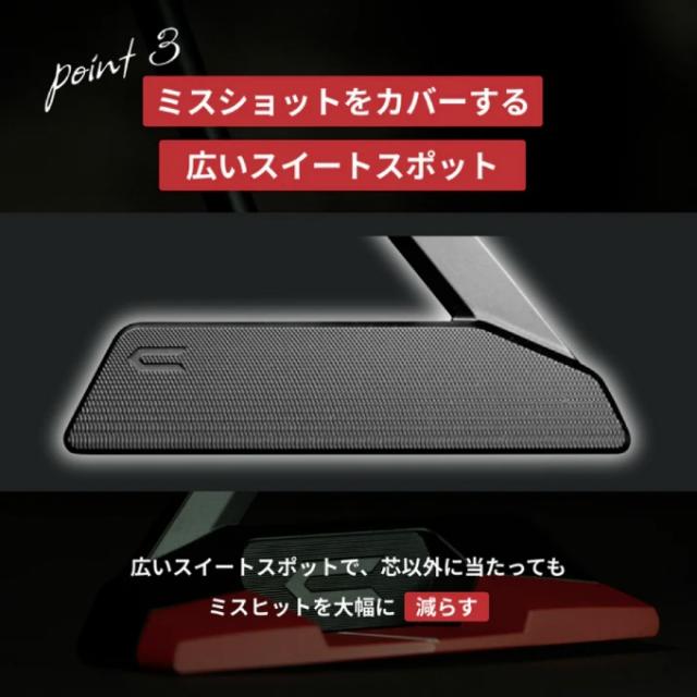 クロスパット(CROSSPUTT) ゴルフクラブ パター メンズ レディース ステルス2.0 STEALTH 2.0 PT 【2025年モデル】_9