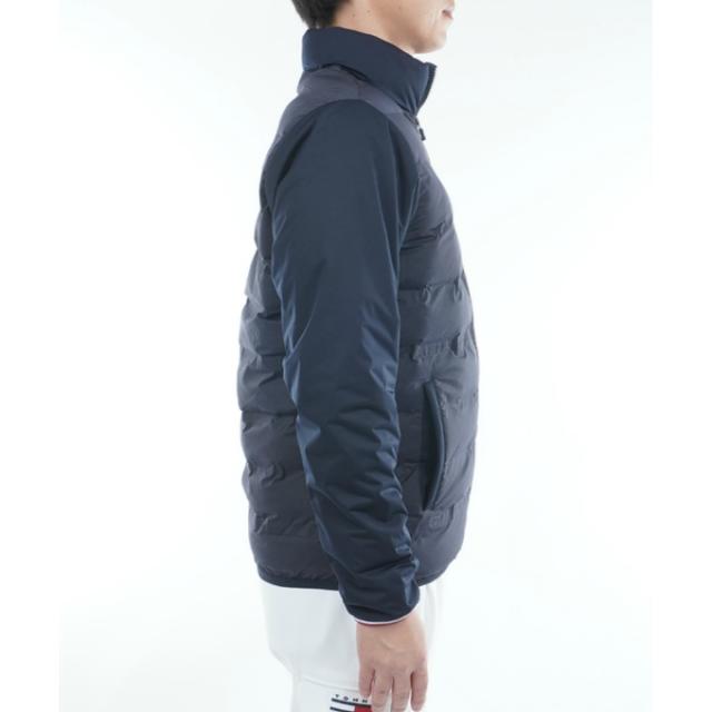 トミーヒルフィガーゴルフ(TOMMY HILFIGER GOLF) ゴルフウェア ブルゾン メンズ ロゴ入り接結キルト 中綿ジャケット THMA578 【2025年秋冬モデル】_9