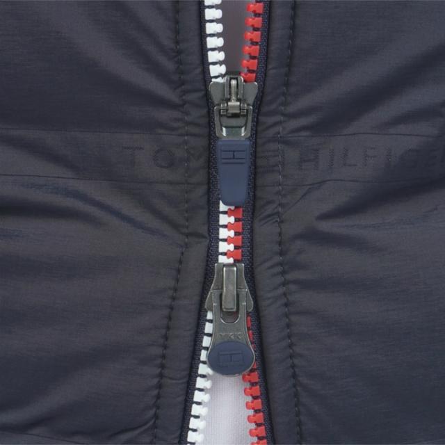 トミーヒルフィガーゴルフ(TOMMY HILFIGER GOLF) ゴルフウェア ブルゾン メンズ ロゴ入り接結キルト 中綿ジャケット THMA578 【2025年秋冬モデル】_12