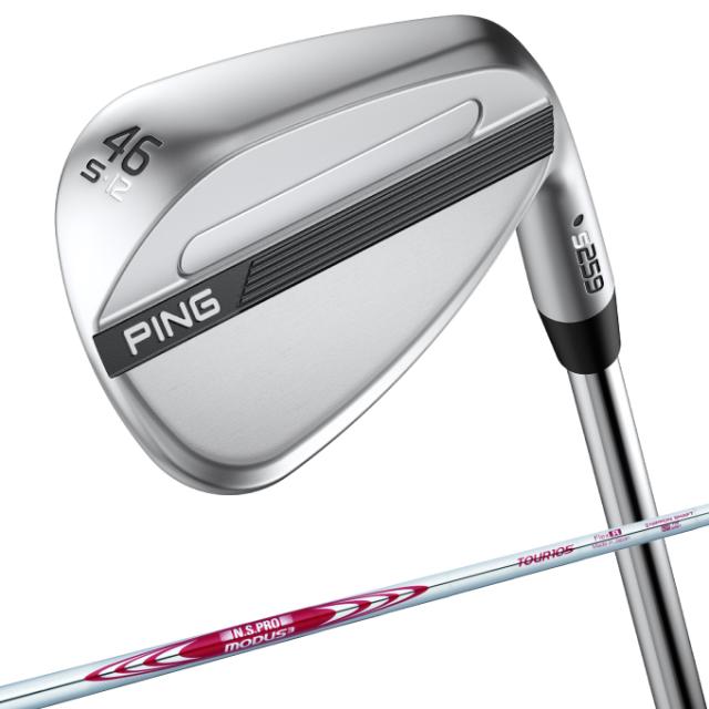 ピン(PING) ゴルフクラブ ウェッジ メンズ N.S.PRO MODUS3 TOUR シャフト S259 WG CHROME MODUS3-105 【国内正規品】【2026年モデル】