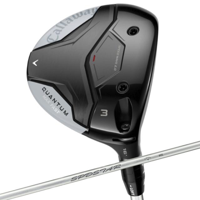 キャロウェイ(Callaway) ゴルフクラブ フェアウェイウッド レディース SPDSTAR 40 LADY QUANTUM MAX FAST FW SPDST-CW L 【国内正規品】【2026年モデル】