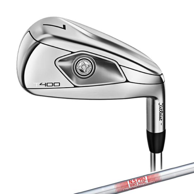 タイトリスト Titleist ゴルフクラブ アイアンセット 5本組 メンズ N.S. PRO 880 AMC シャフト T400 2022 5I NS880AMC アイアン単品