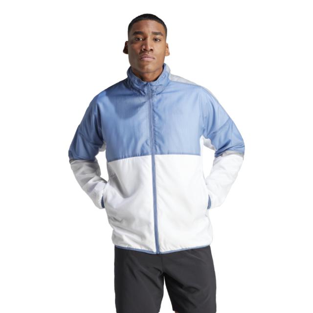 アディダス ウインドブレーカー ジャケット メンズ TENNIS TEAM 裏トリコ ウィンドジャケット HBB74-IK6093 adidas