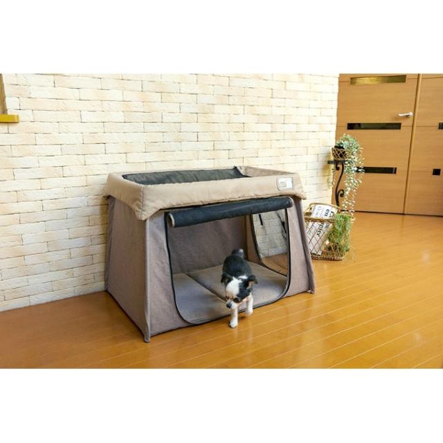 ボンビアルコン ペットにやさしいソフトワンサークル ゆったり 軽量 撥水加工 水洗い ペット用品 おしゃれ ボンビアルコン bonbi 6022320 【ご自宅配送限定】‥_6