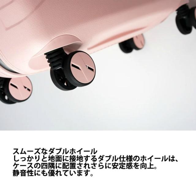 【安心の10年保証】ロンカート スーツケース 機内持ち込み 軽量 TSAロック 1〜3泊 ダブルキャスター 静音 YPSILON イプシロン 5773 ‥_16