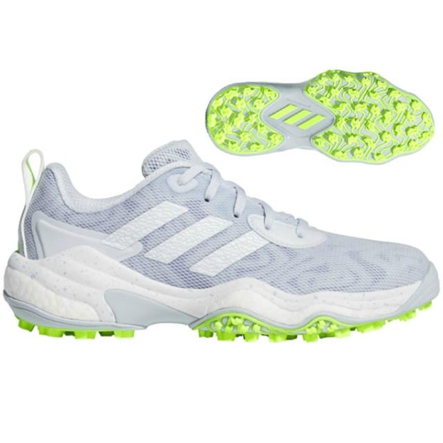アディダス ゴルフシューズ スパイクレス レディース ウィメンズ コードカオス 25 CODECHAOS 25 IG8708 NKZ94 シューレース 紐 ひも ハローブルー/フットウェアホワイト/ルシッドレモン adidas