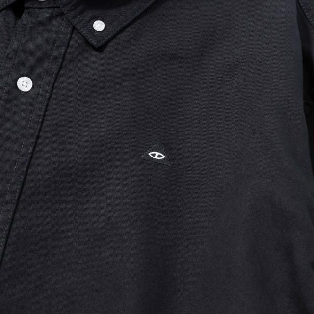ポーラー POLER 半袖シャツ メンズ BLAKE L/S BUTTON-DOWN SHIRT 243MCV0045-BLK_2