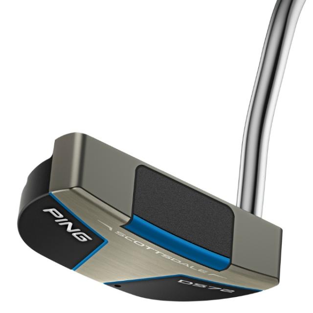 柔らかいのに転がる】PING DS72 パター グレー/青 34インチ