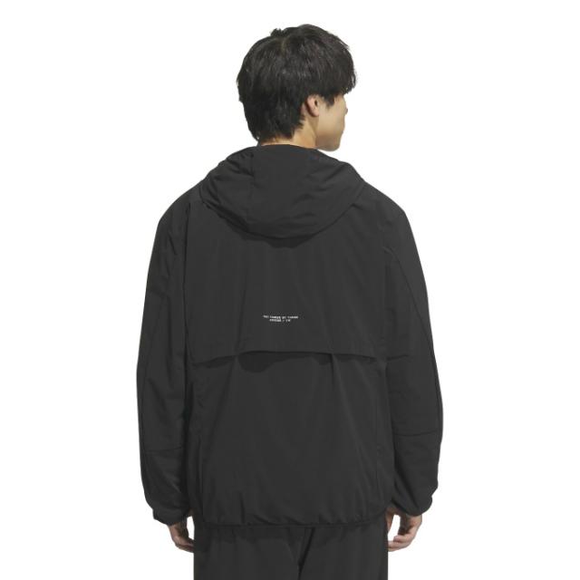 アディダス adidas ウインドブレーカー ジャケット メンズ アディダスアダプテーション レギュラーフィット ストレッチ ウーブン フード付き フルジップ トラックトップ KA1240 Z4786_1