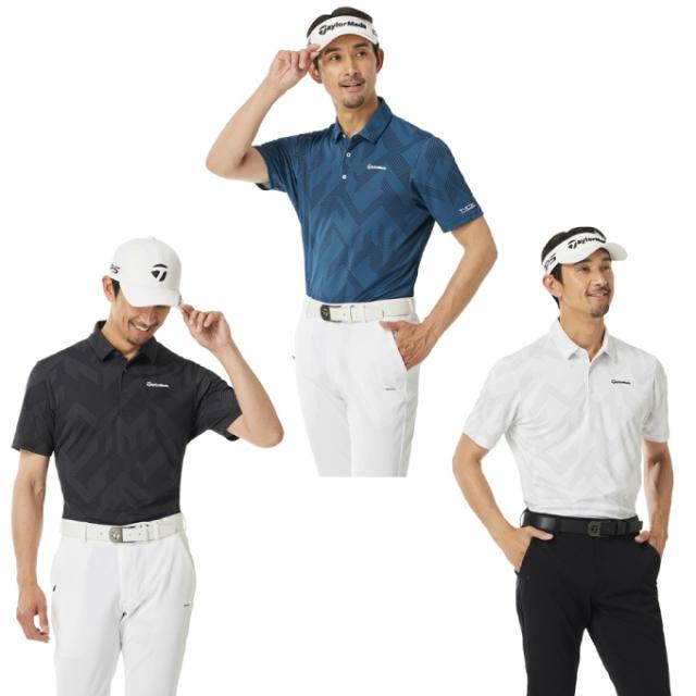 テーラーメイド(TaylorMade) ゴルフウェア ポロシャツ 半袖 メンズ T-ICE グラフィック S/S ポロ UN962 【国内正規品】【2025年秋冬モデル】