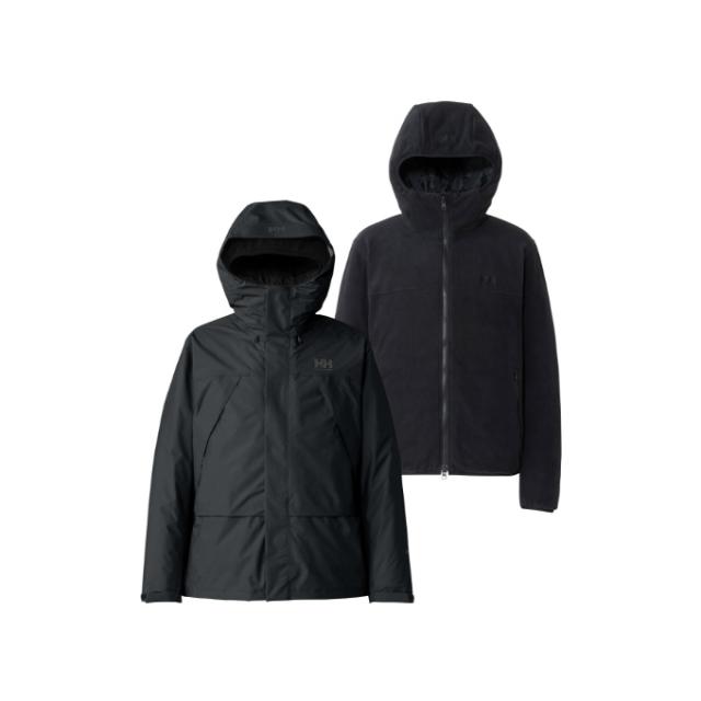 ヘリーハンセン HELLY HANSEN 防水ジャケット メンズ スカンザ3ウェイジャケット HO12570-K