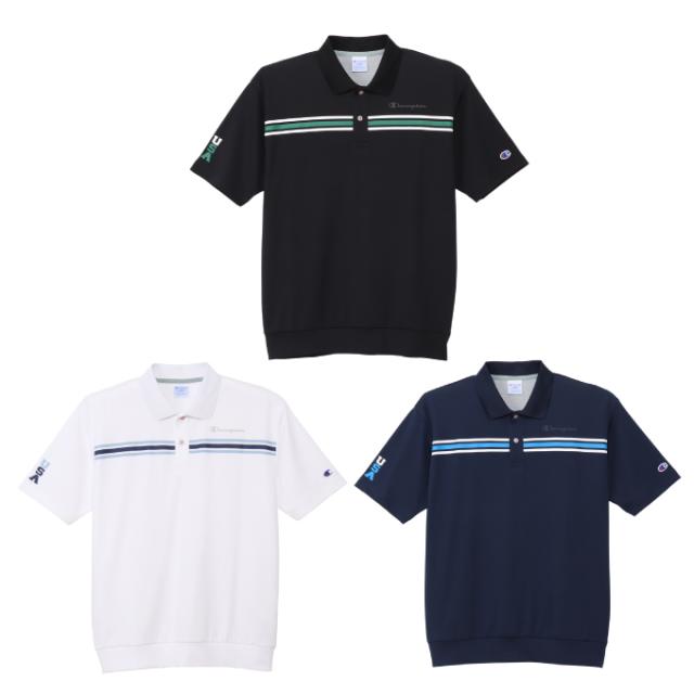 チャンピオン(Champion) ゴルフウェア ポロシャツ 半袖 メンズ チェストボーダー半袖ポロ C3-DG308 【2026年春夏モデル】