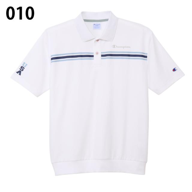 チャンピオン(Champion) ゴルフウェア ポロシャツ 半袖 メンズ チェストボーダー半袖ポロ C3-DG308 【2026年春夏モデル】_1