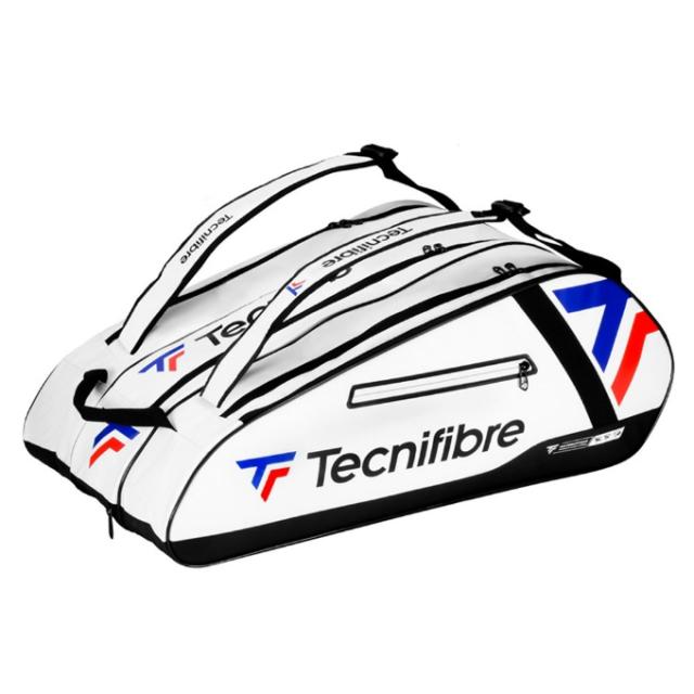 テクニファイバー TECNIFIBRE テニス バドミントン ラケットバッグ 15本用 メンズ レディース 2025 TOUR ENDURANCE WHITE 15R 40TOUW2515