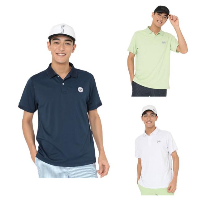キャロウェイ ゴルフウェア ポロシャツ 半袖 メンズ 半袖ポロシャツ C26134116 Callaway 【国内正規品】【2026年春夏モデル】