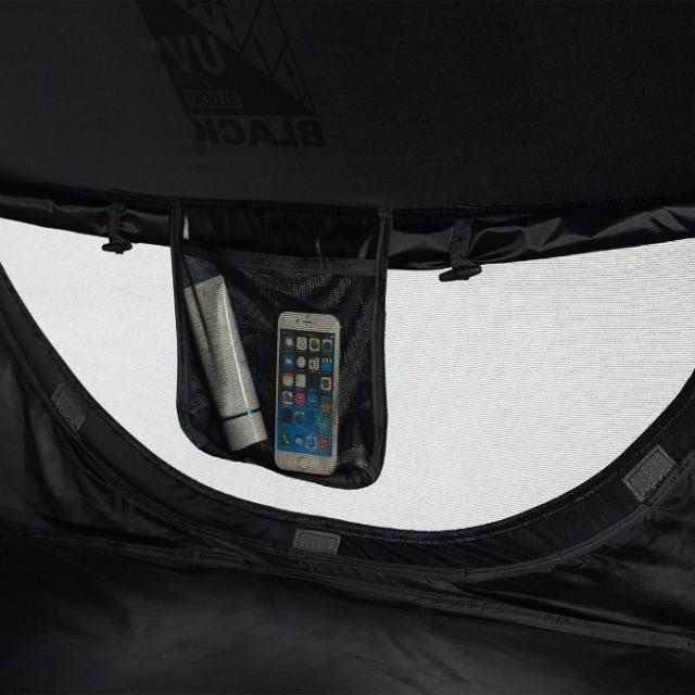 ロゴス ポップアップテント 3〜4人用 Black UV ポップフルシェルター AG ブラック 71809022 LOGOS_5