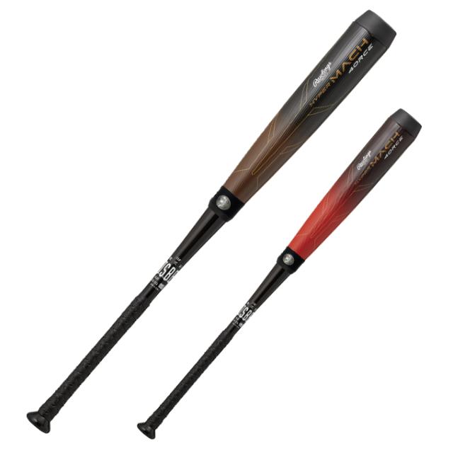 ＋rame＋　HYPER MACH 40FORCE 少年軟式バット イエロ 軟式ジュニア HYPER MACH 4ORCE 【FRP製】 | バット | PRODUCTS