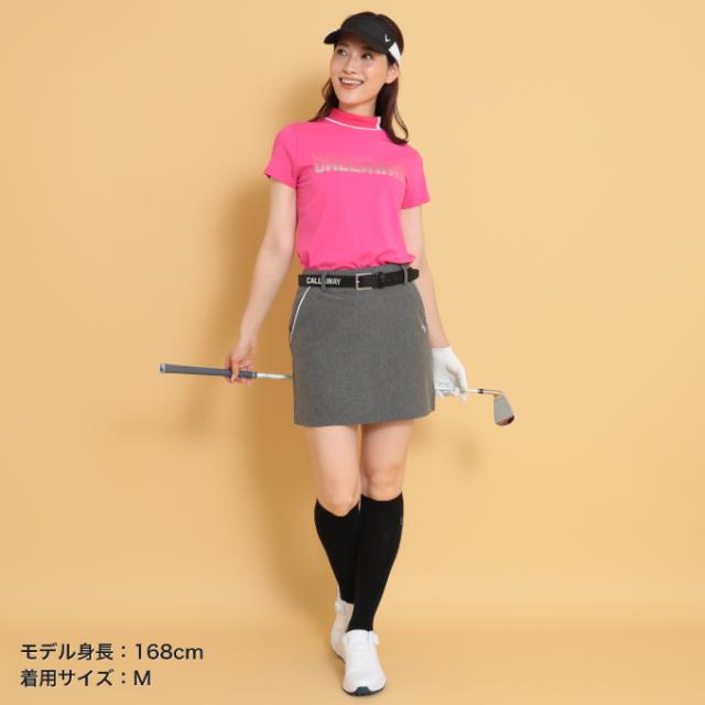 キャロウェイ ゴルフウェア スカート レディース 8WAYストレッチニット