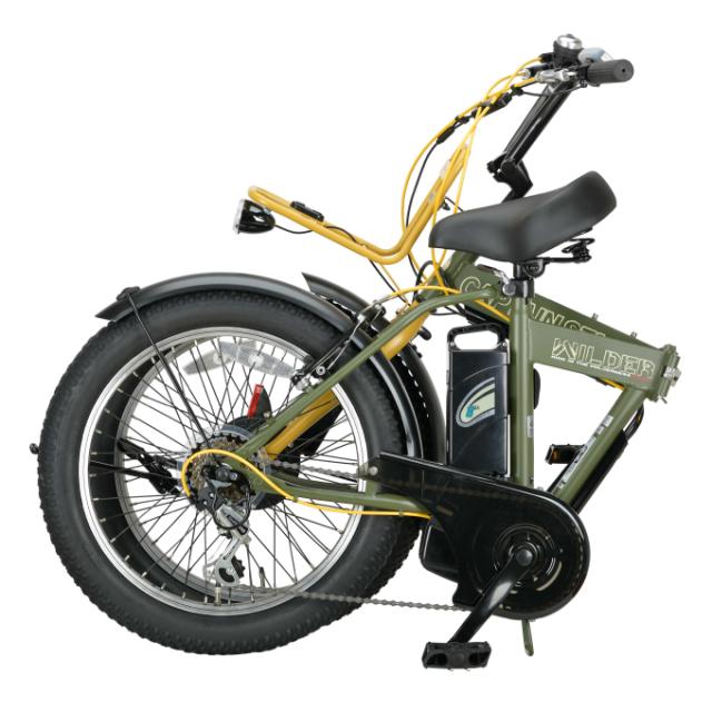 キャプテンスタッグ(CAPTAIN STAG)電動自転車eワイルダー電動FDB206YG-1500-YG-1501【ご自宅配送限定】 ‥_4