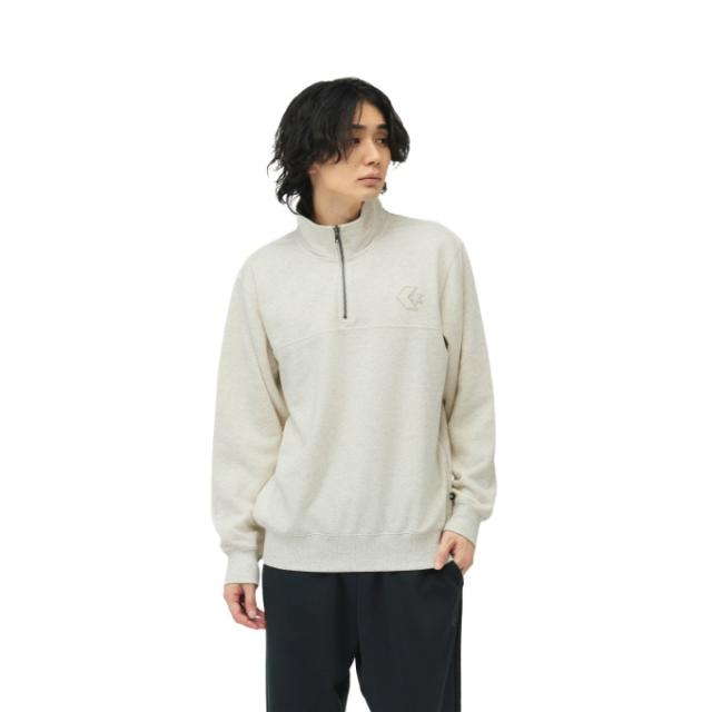 コンバース CONVERSE スウェットトレーナー メンズ シェニール 裏毛ハーフジップスウェット 40200340