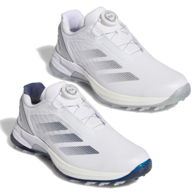 アディダス(adidas) ゴルフシューズ スパイクレス レディース W アディゼロ ゼッドジー ローボア OMX78 【国内正規品】【2025年モデル】