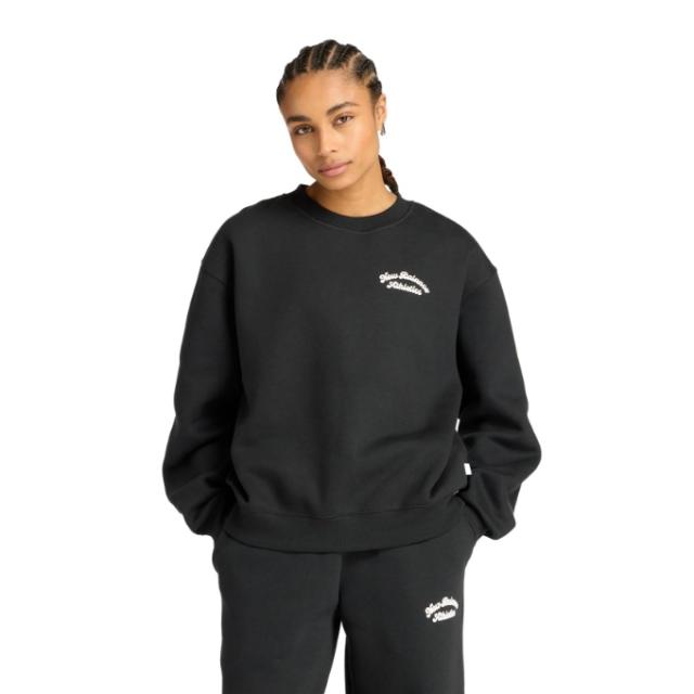 ニューバランス new balance スウェットトレーナー レディース Linear Heritage フリースクルー WT53516-BK