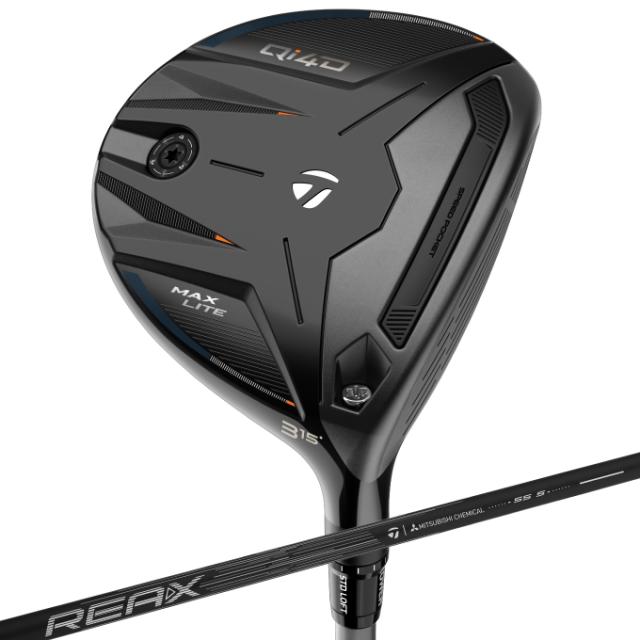 テーラーメイド TaylorMade ゴルフクラブ フェアウェイウッド メンズ REAX 45シャフト Qi4D MAX LITE FW REAX 【国内正規品】【2026年モデル】
