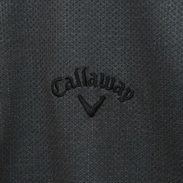 キャロウェイ ゴルフウェア ポロシャツ 半袖 メンズ かざあなシャンブレープリント半袖ポロ C26134127 Callaway 【国内正規品】【2026年春夏モデル】_13