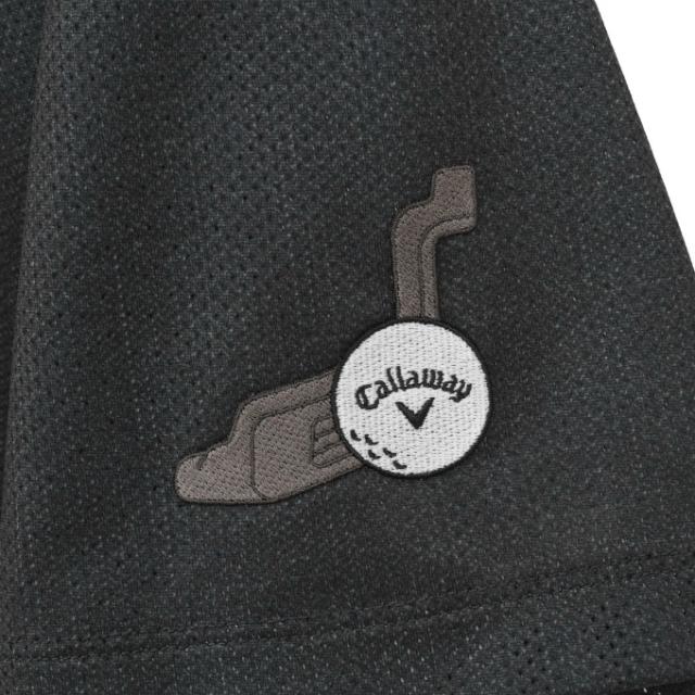 キャロウェイ ゴルフウェア ポロシャツ 半袖 メンズ かざあなシャンブレープリント半袖ポロ C26134127 Callaway 【国内正規品】【2026年春夏モデル】_14